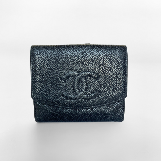 Chanel Chanel Wallet Small Caviar Leather - Wallets - Etoile Luxury Vintage