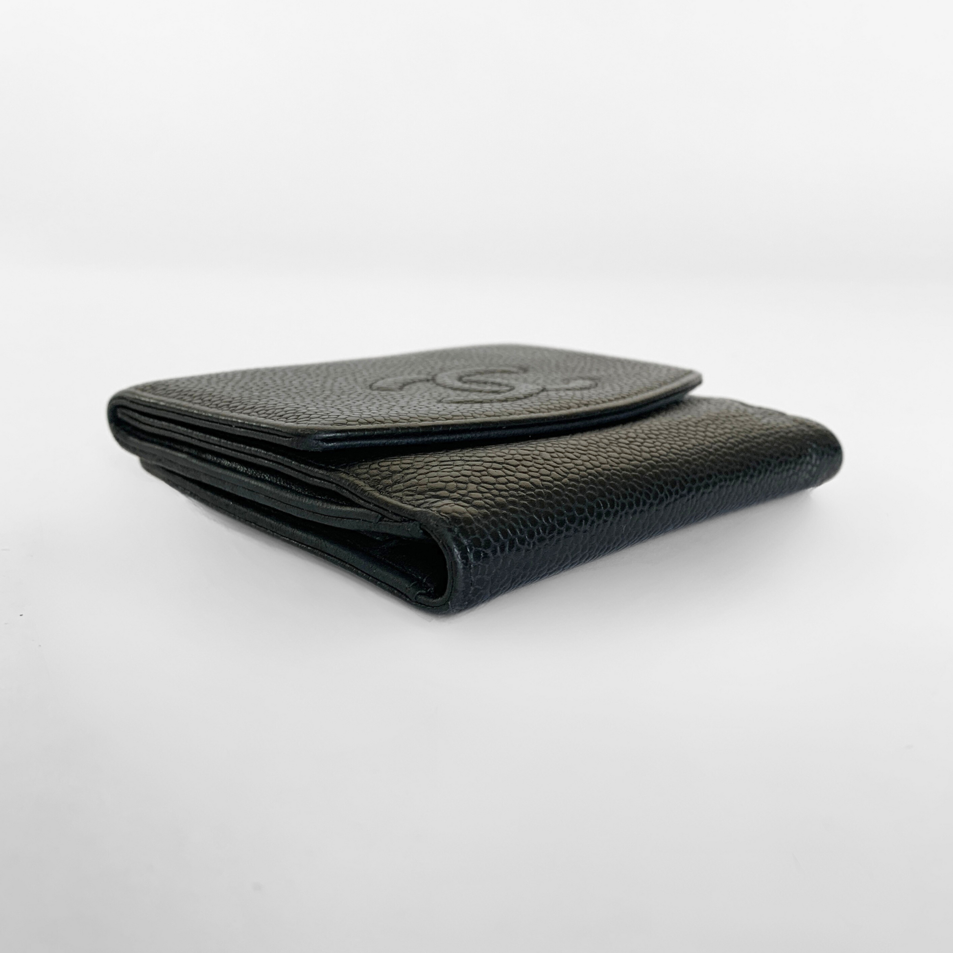 Chanel Chanel Wallet Small Caviar Leather - Wallets - Etoile Luxury Vintage