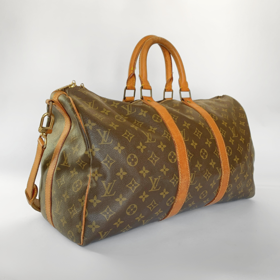 Louis Vuitton Louis Vuitton Keepall 45 Bandoulière Monogram Canvas - Travel bags - Etoile Luxury Vintage
