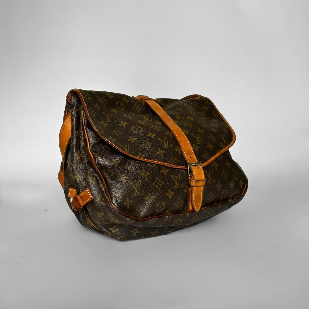 Louis Vuitton Saumur 35 Monogram Canvas