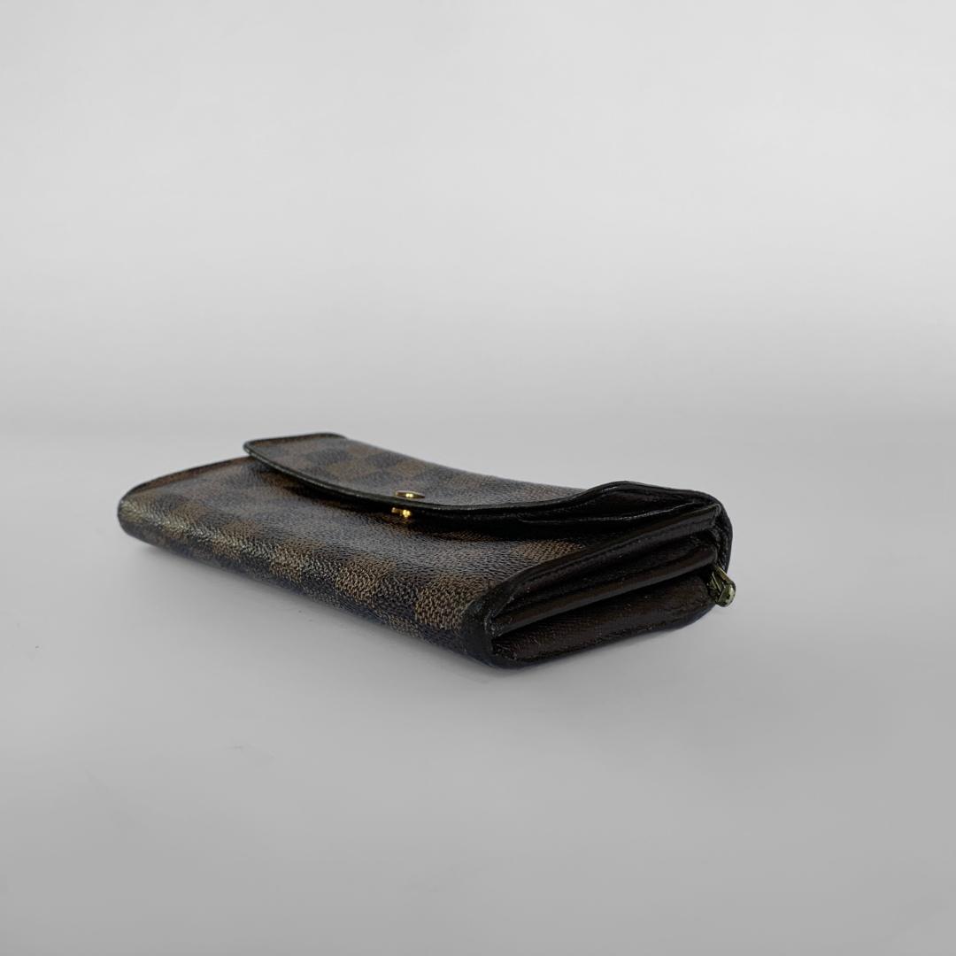 Louis Vuitton Louis Vuitton Wallet Large Damier Ebene Canvas - Wallets - Etoile Luxury Vintage