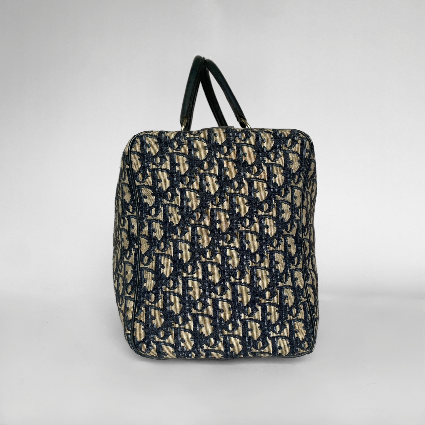 Dior Dior Bowling Bag Large Oblique Canvas - Handbags - Etoile Luxury Vintage