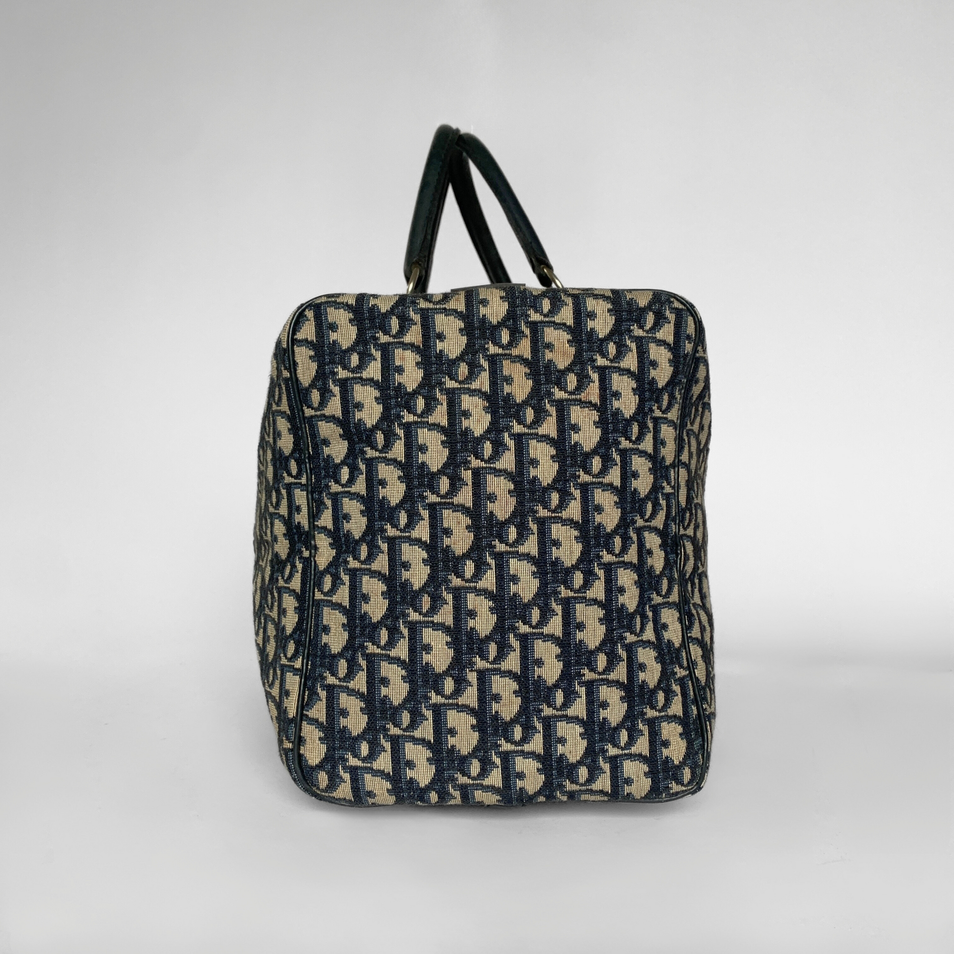 Dior Dior Bowling Bag Large Oblique Canvas - Handbags - Etoile Luxury Vintage