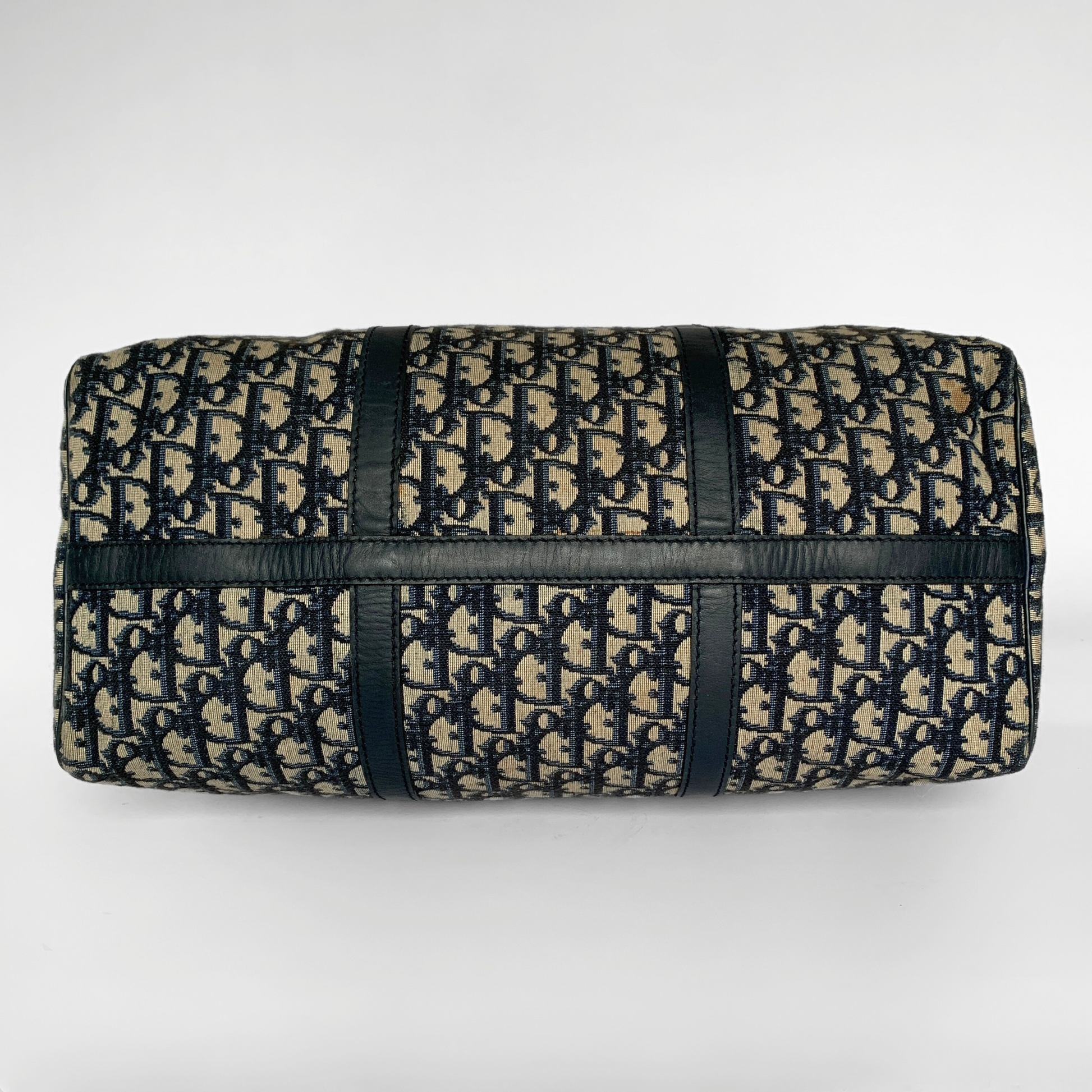 Dior Dior Bowling Bag Large Oblique Canvas - Handbags - Etoile Luxury Vintage