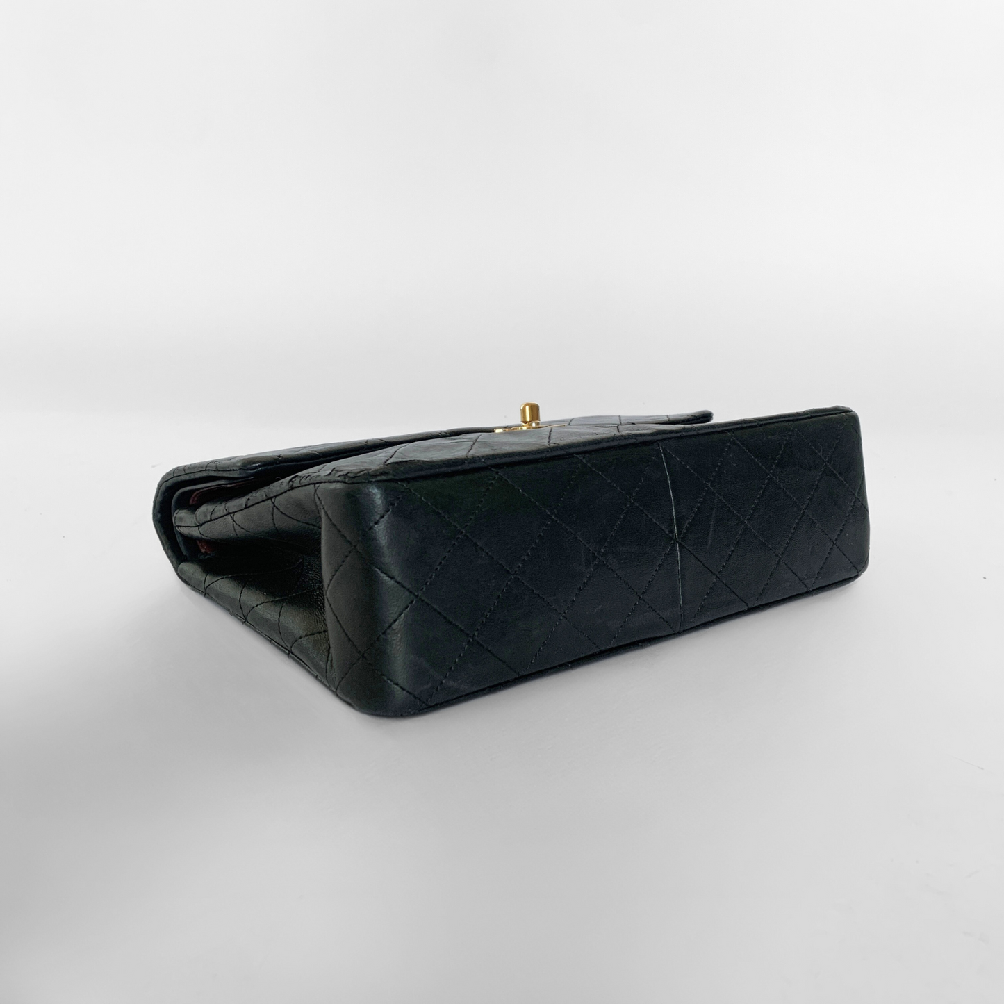 Chanel Classic Flap Bag Tall Lambskin Leather