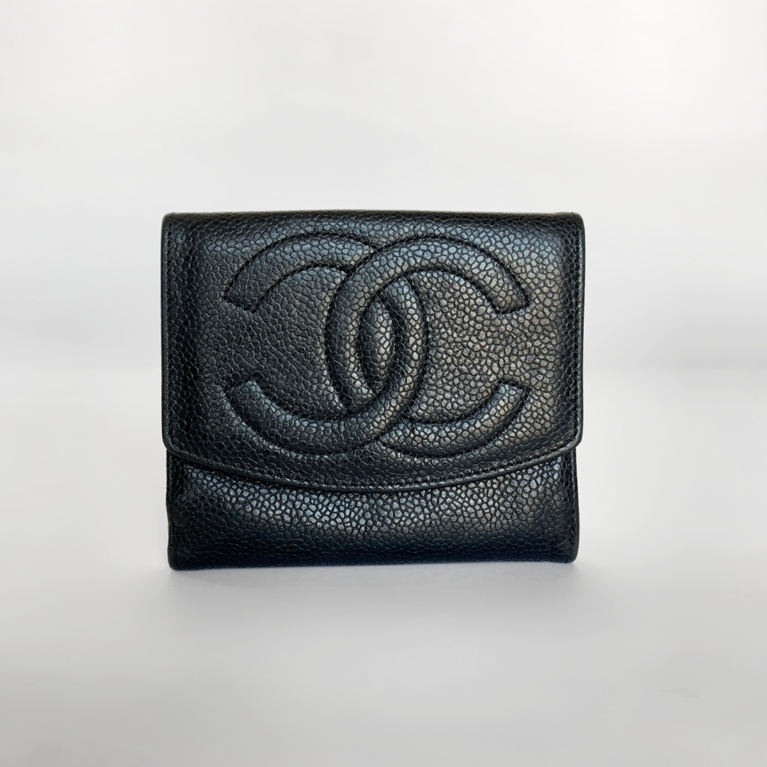 Chanel Chanel Wallet Small Caviar Leather - Wallets - Etoile Luxury Vintage