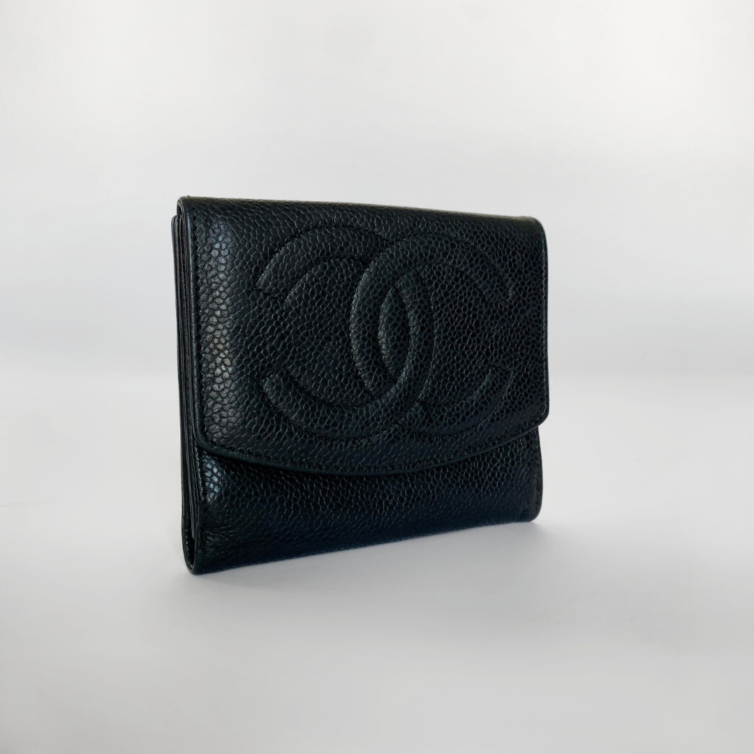 Chanel Chanel Wallet Small Caviar Leather - Wallets - Etoile Luxury Vintage