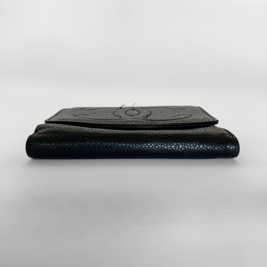 Chanel Chanel Wallet Small Caviar Leather - Wallets - Etoile Luxury Vintage