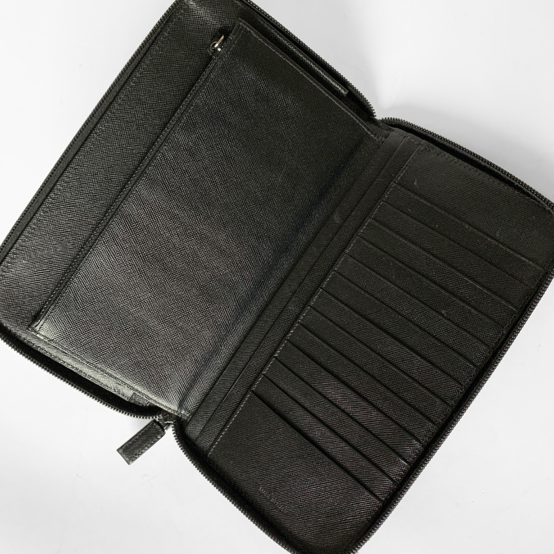Prada IG SALE: Prada Purse Wallet Leather - Wallets - Etoile Luxury Vintage