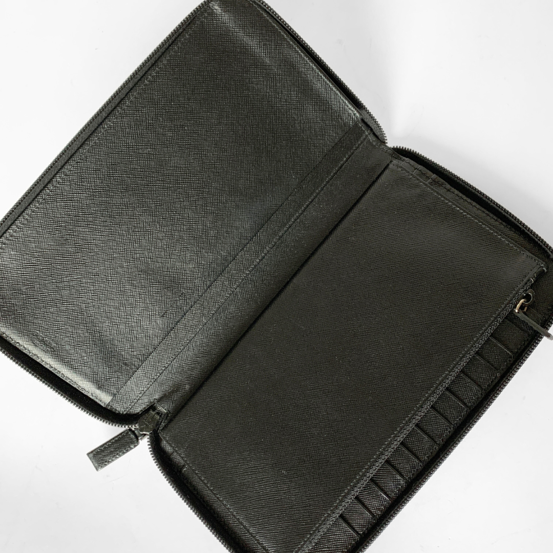 Prada IG SALE: Prada Purse Wallet Leather - Wallets - Etoile Luxury Vintage