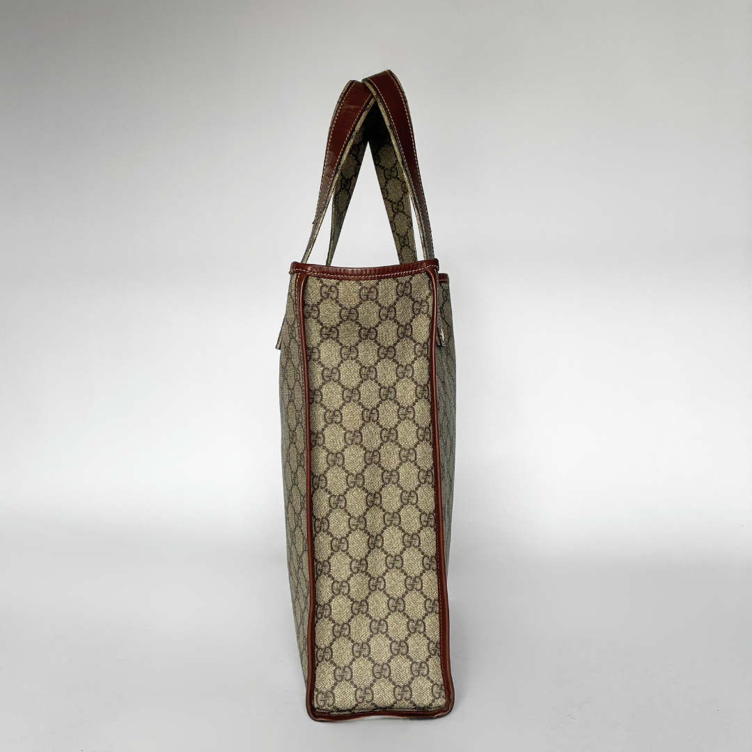 Gucci 2-way Tote Monogram Canvas