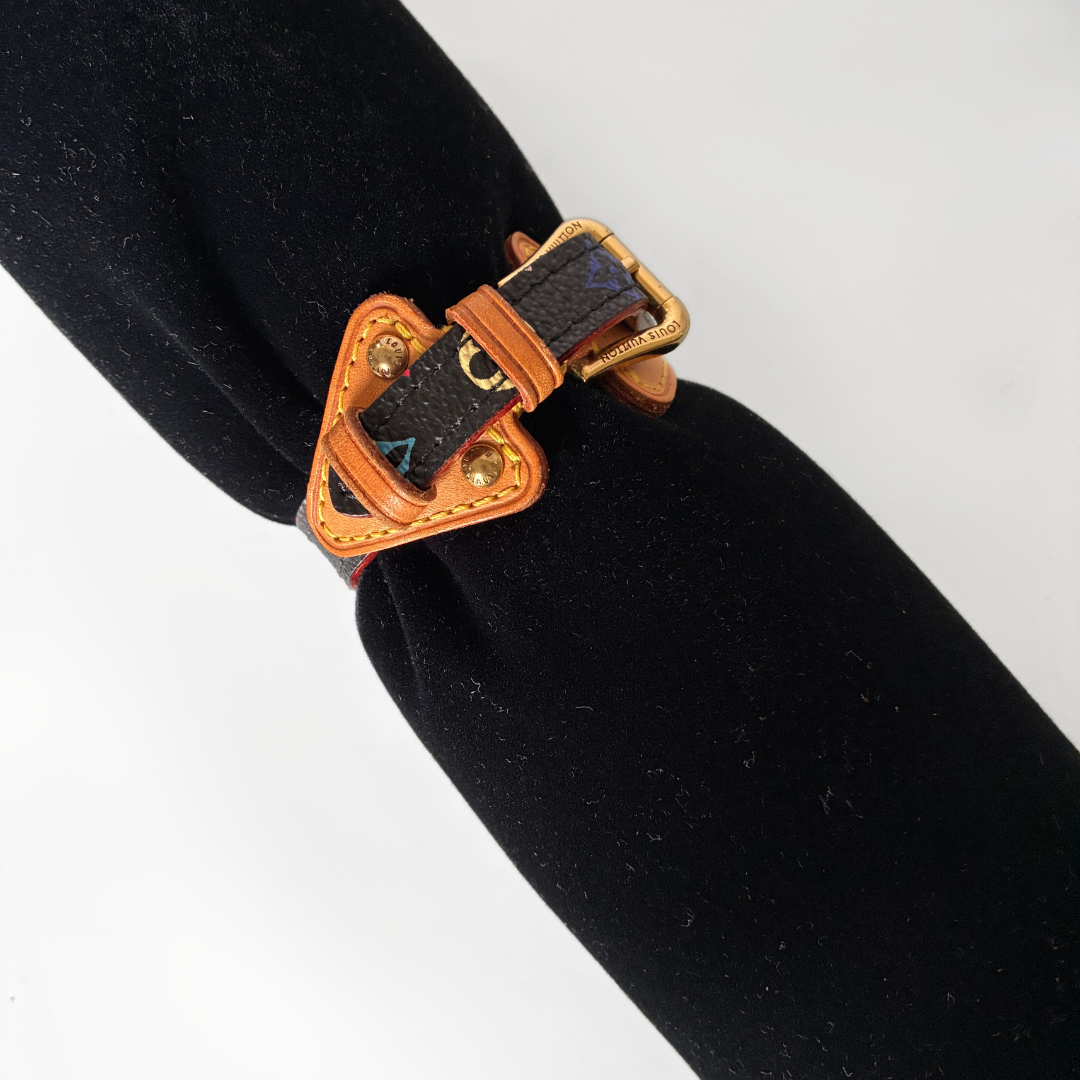 Louis Vuitton Nanogram Multicolor Black Bracelet