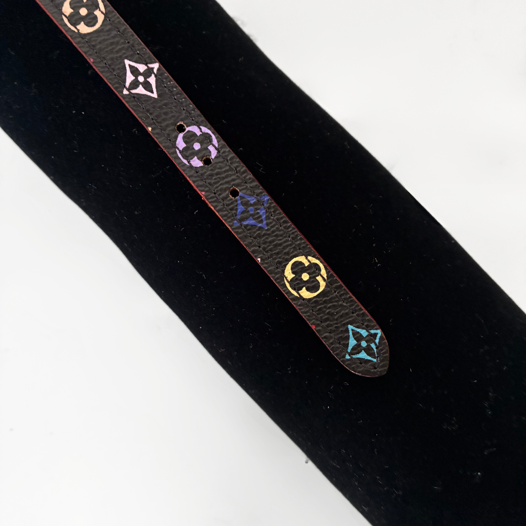 Louis Vuitton Nanogram Multicolor Black Bracelet