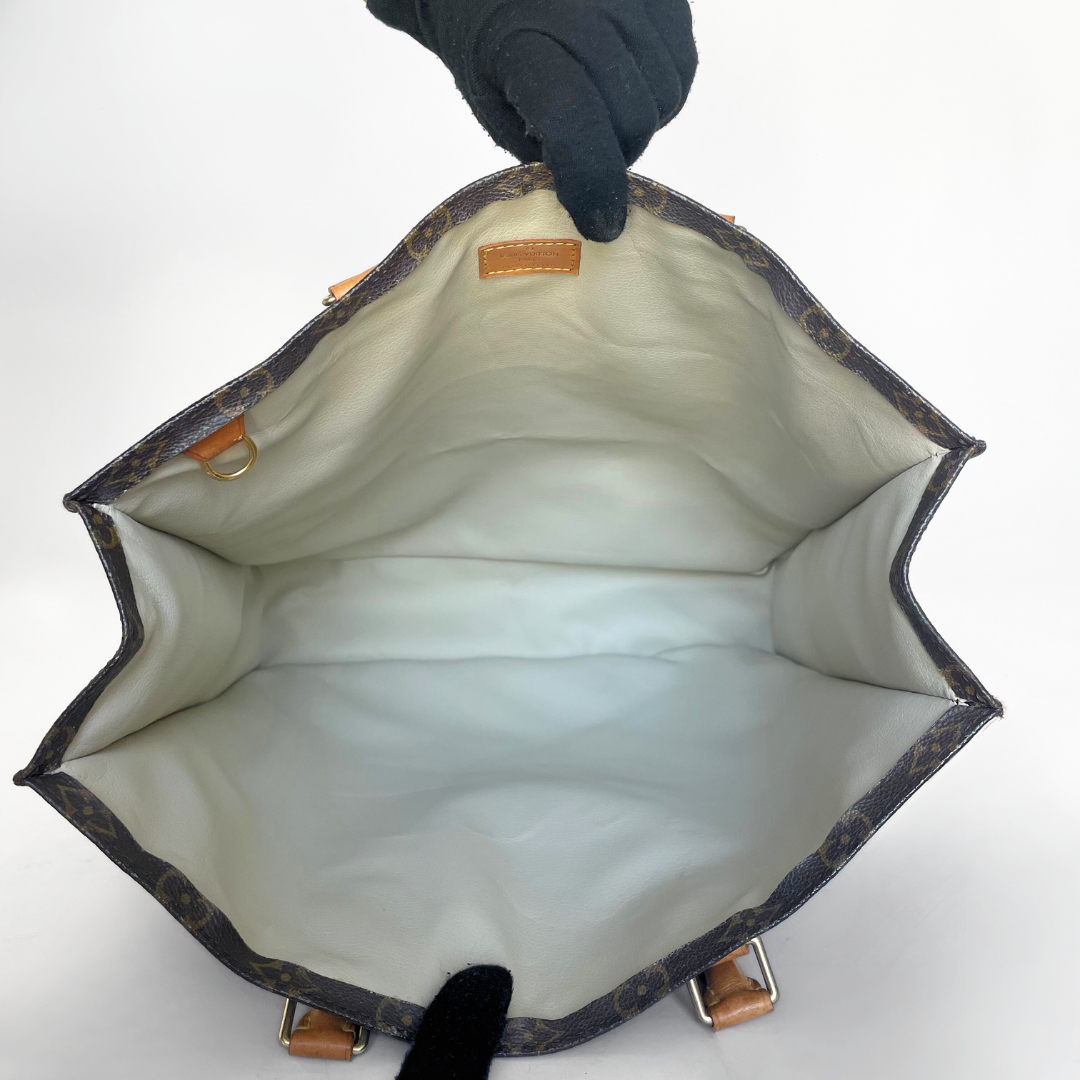 Louis Vuitton Sac Plat Monogram Canvas