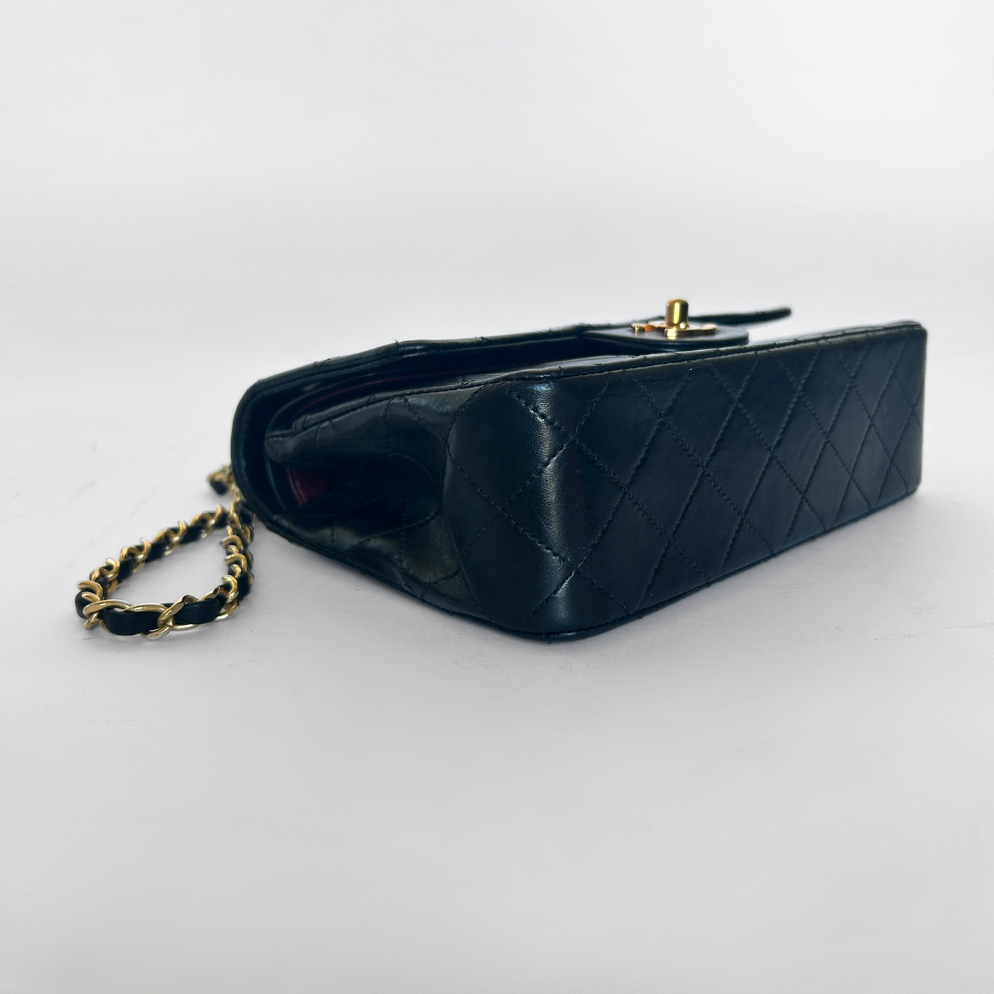Chanel Classic Flap Bag Small Lambskin Leather