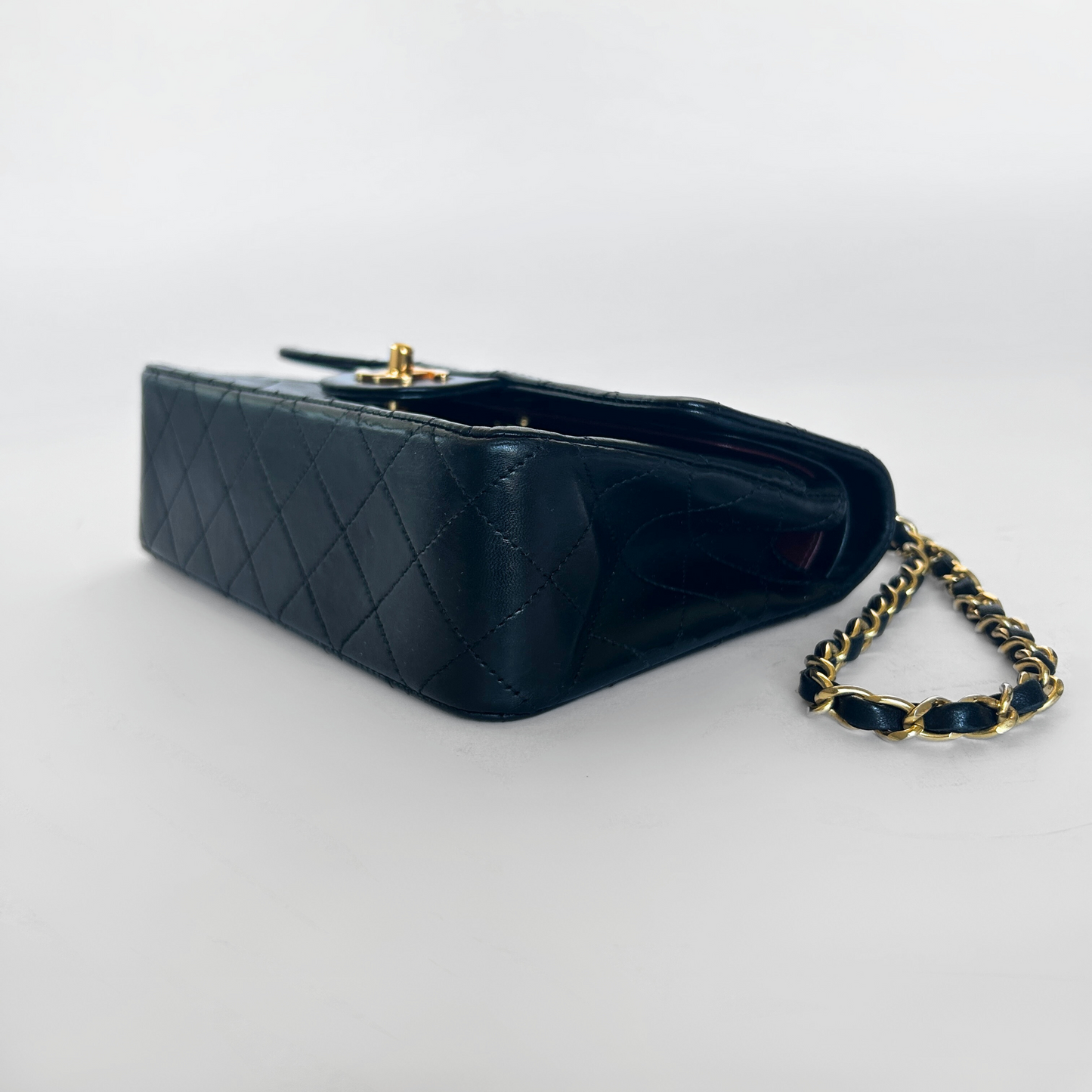 Chanel Classic Flap Bag Small Lambskin Leather