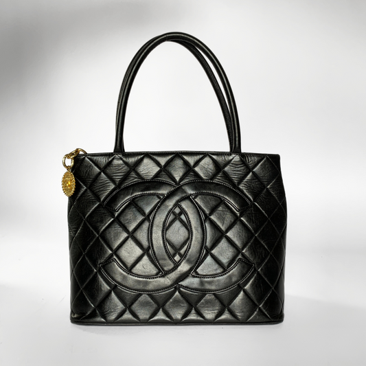 Chanel Medaillon Lambskin Leather