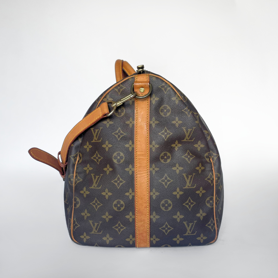 Louis Vuitton Keepall 55 Bandoulière Monogram Canvas