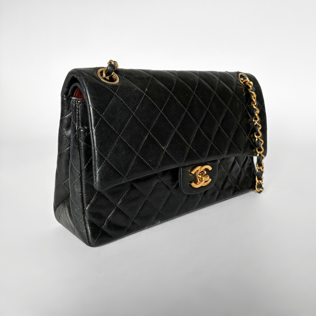 Chanel Classic Flap Bag Medium Lambskin Leather