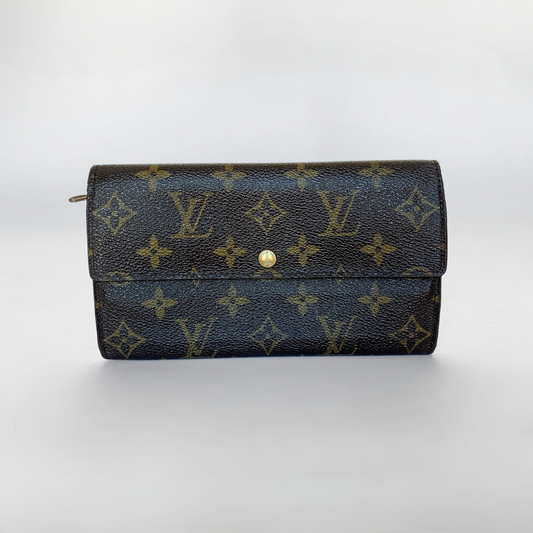 Louis Vuitton Louis Vuitton Wallet Large Monogram Canvas - Wallets - Etoile Luxury Vintage