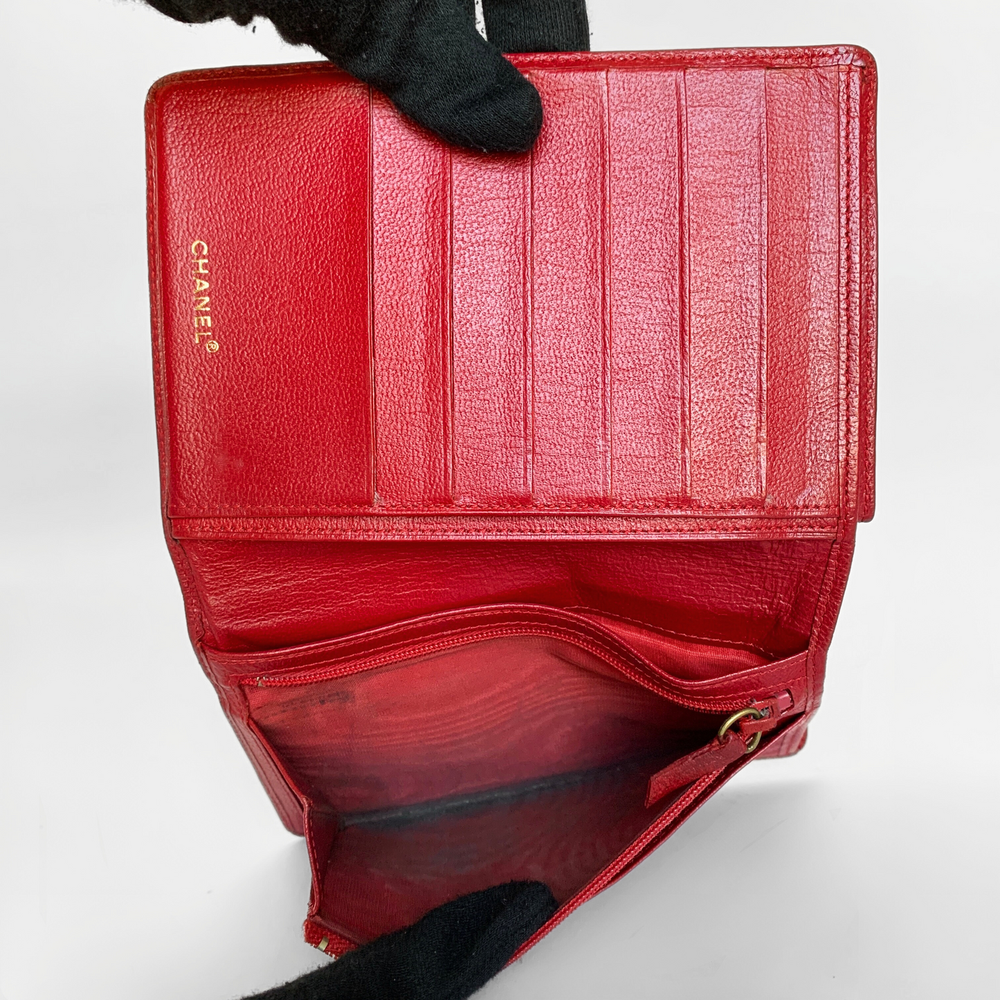 Chanel Wallet Large Lambskin Leather