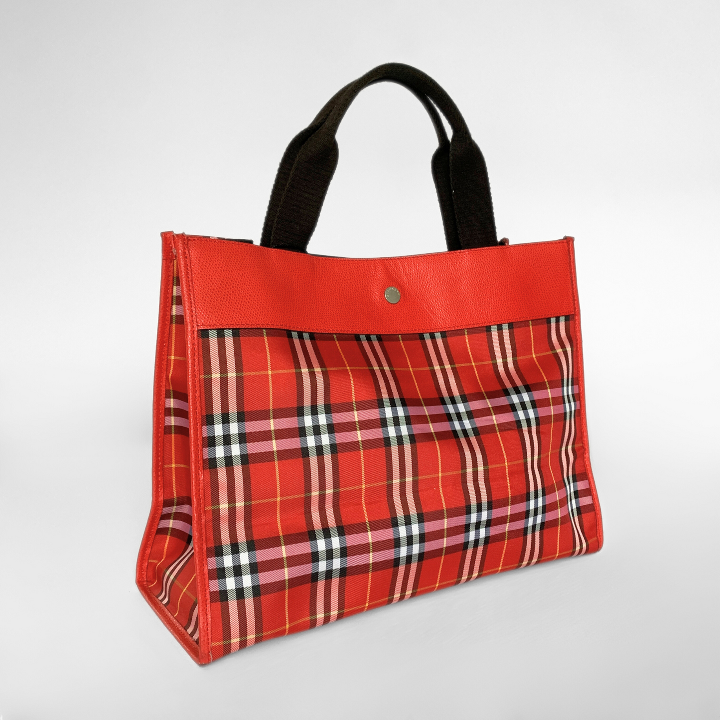 Burberry Burberry Tote Canvas - Handbags - Etoile Luxury Vintage