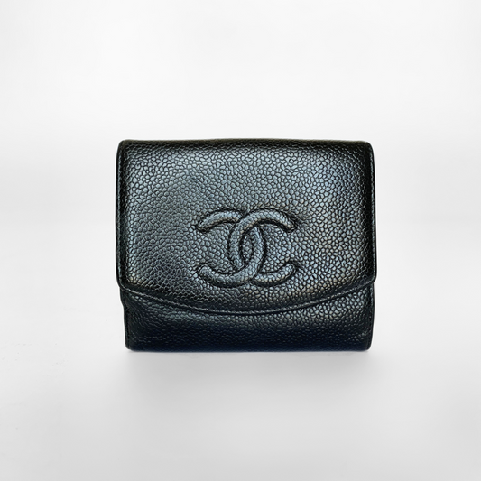 Chanel Wallet Small Caviar Leather