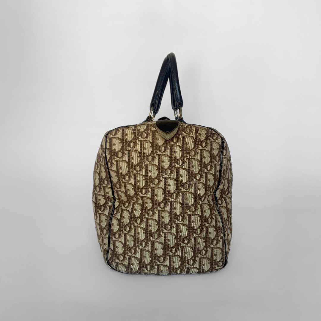 Dior Dior Bowling Bag Jacquard Oblique-Canvas - Handbags - Etoile Luxury Vintage