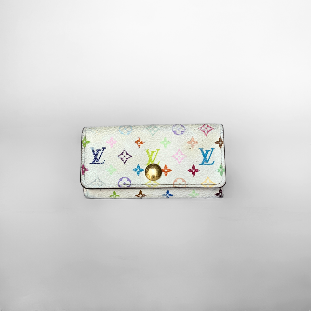 Louis Vuitton Louis Vuitton 4 Key Holder Multicolor Monogram Canvas - Key holders - Etoile Luxury Vintage