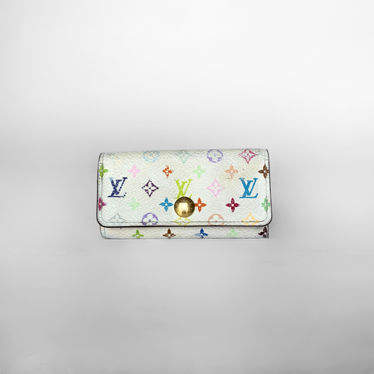 Louis Vuitton Louis Vuitton 4 Key Holder Multicolor Monogram Canvas - Key holders - Etoile Luxury Vintage