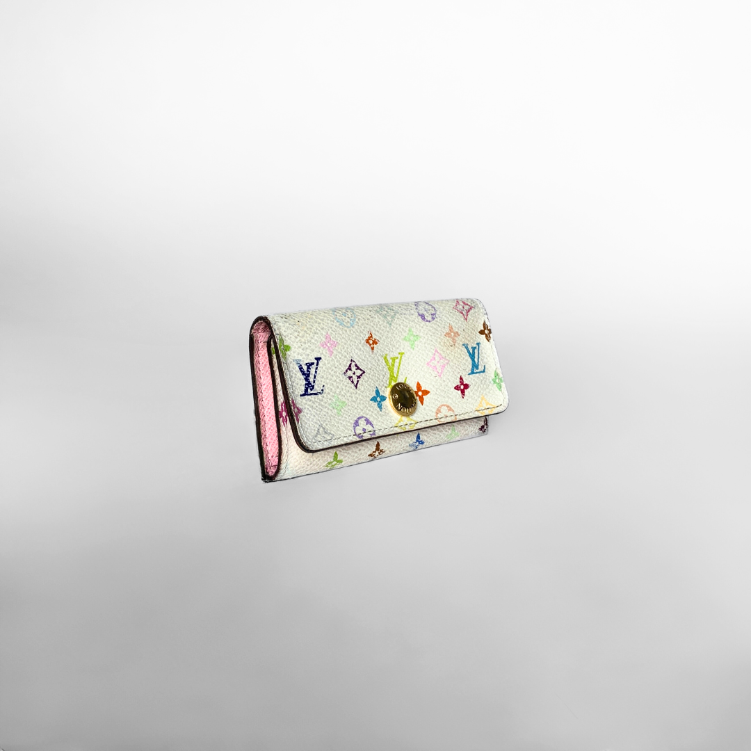 Louis Vuitton Louis Vuitton 4 Key Holder Multicolor Monogram Canvas - Key holders - Etoile Luxury Vintage