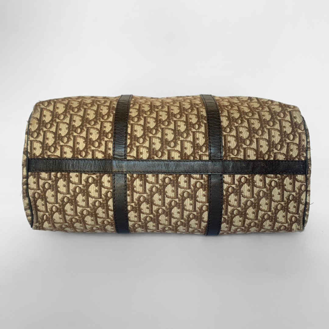 Dior Dior Bowling Bag Jacquard Oblique-Canvas - Handbags - Etoile Luxury Vintage