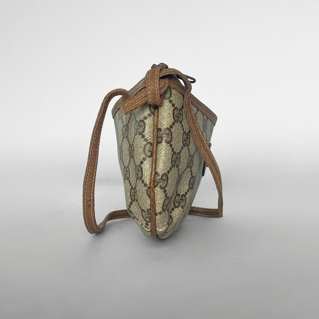 Gucci Vintage Crossbody Bag Canvas