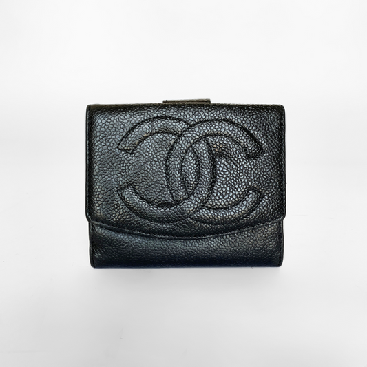 Chanel Wallet Small Caviar Leather