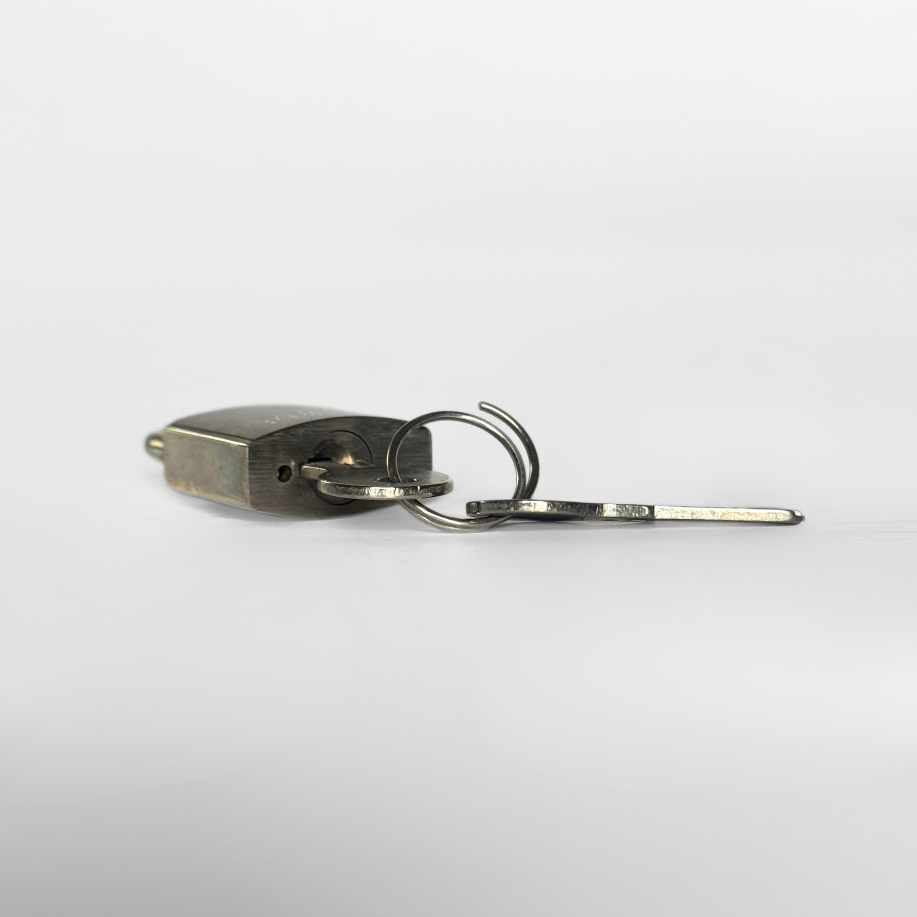 Fendi Fendi Lock With Key Silver Metal - Locks - Etoile Luxury Vintage