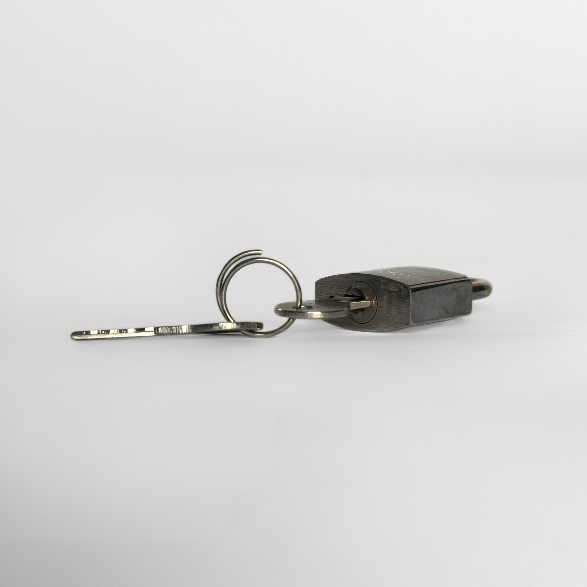 Fendi Fendi Lock With Key Silver Metal - Locks - Etoile Luxury Vintage