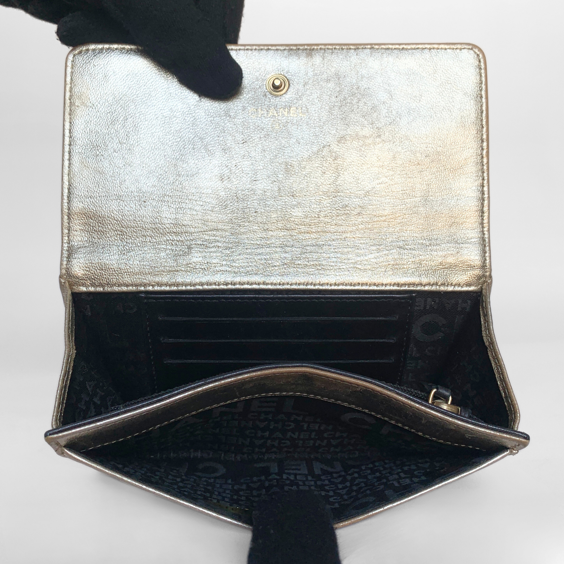 Chanel Chanel Mademoiselle Biarritz 5 Wallet Leather - Wallets - Etoile Luxury Vintage