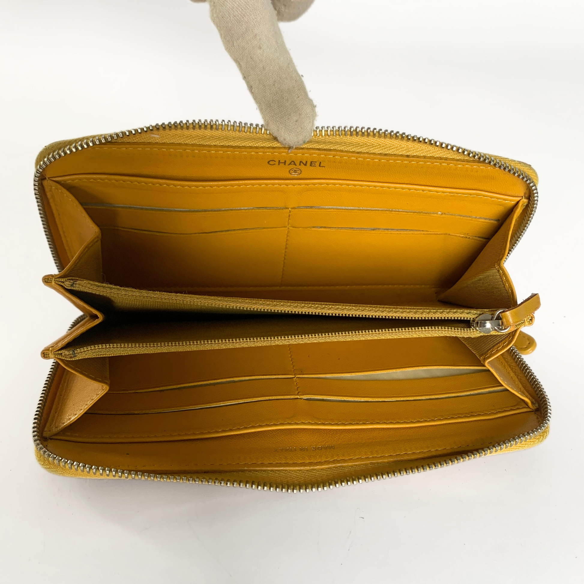 Chanel IG SALE: Chanel Zipper Wallet Lambskin Leather - Wallets - Etoile Luxury Vintage