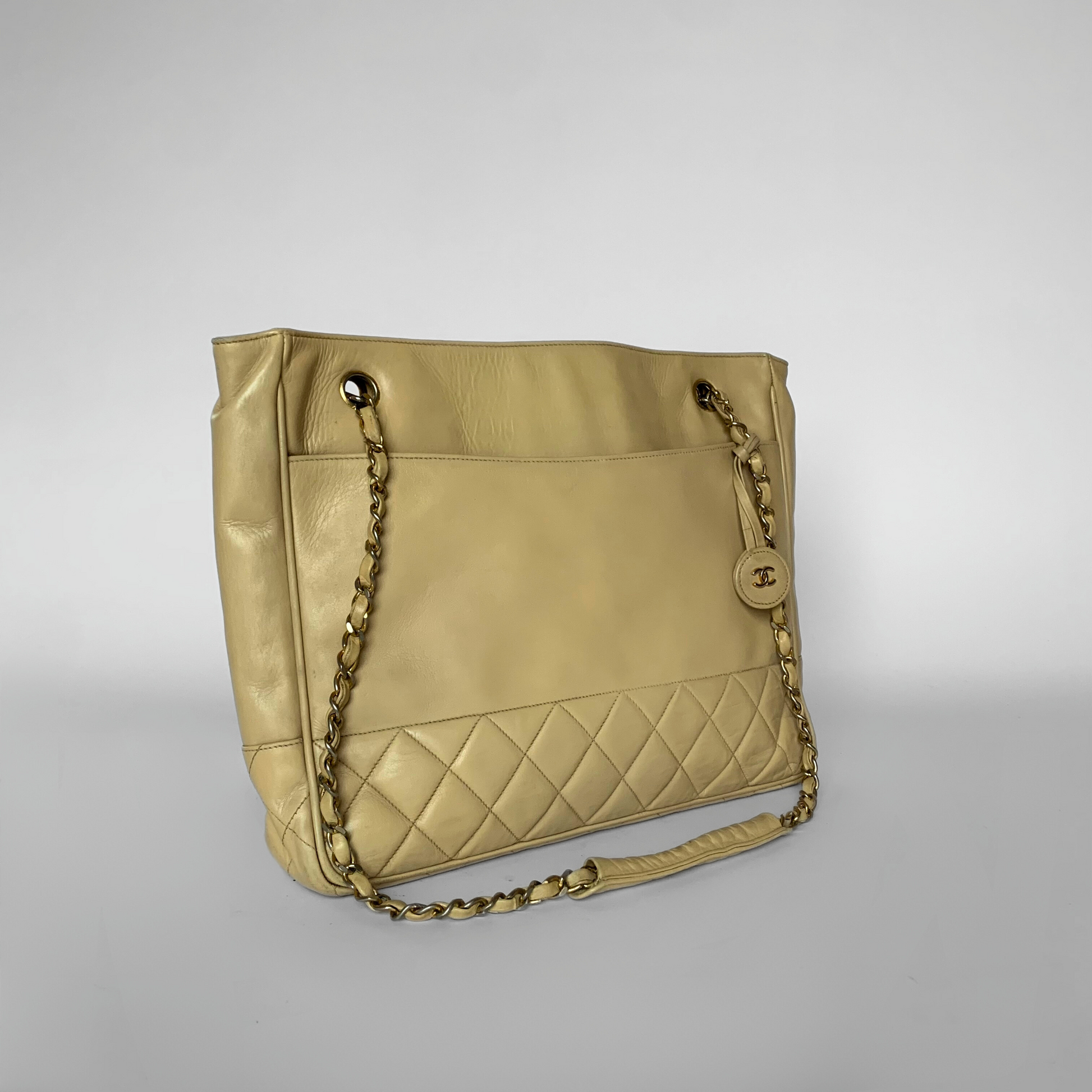 Chanel IG SALE: Chanel Shopper Lambskin Leather - Handbags - Etoile Luxury Vintage