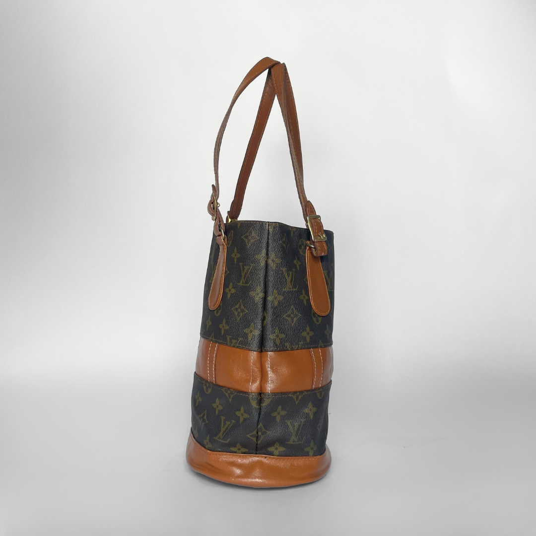 Louis Vuitton Bucket Bag USA Monogram Canvas