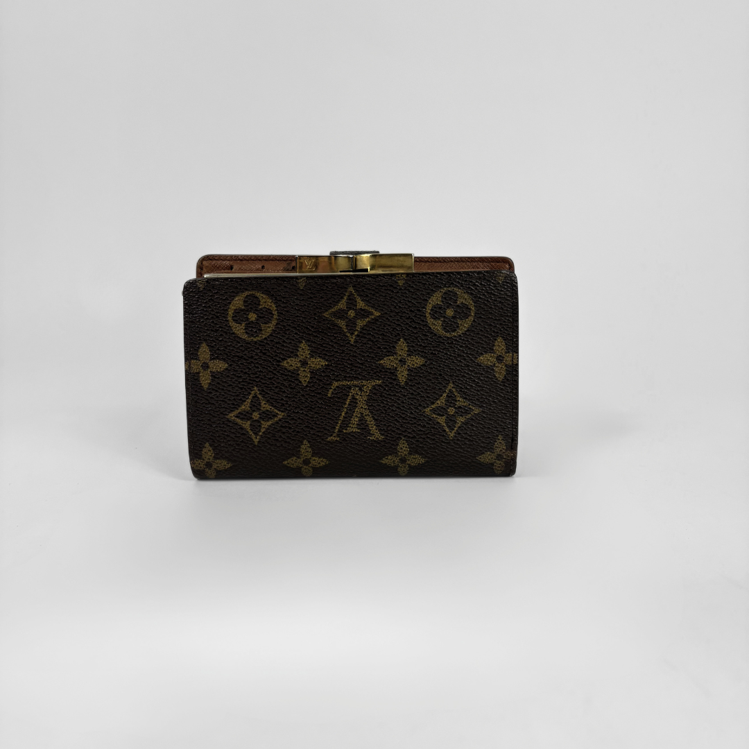 Louis Vuitton Clip Wallet Monogram Canvas