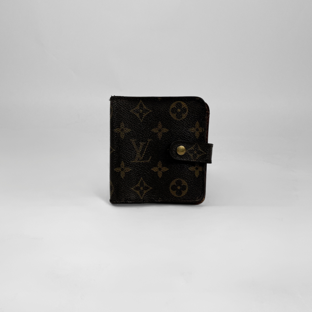 Louis Vuitton Compact Zippy Wallet Monogram Canvas