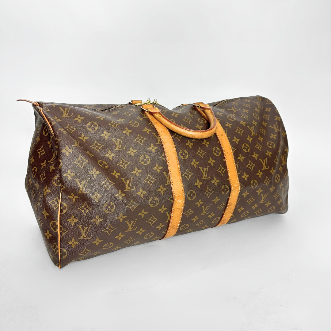 Louis Vuitton Keepall 55 lateral view