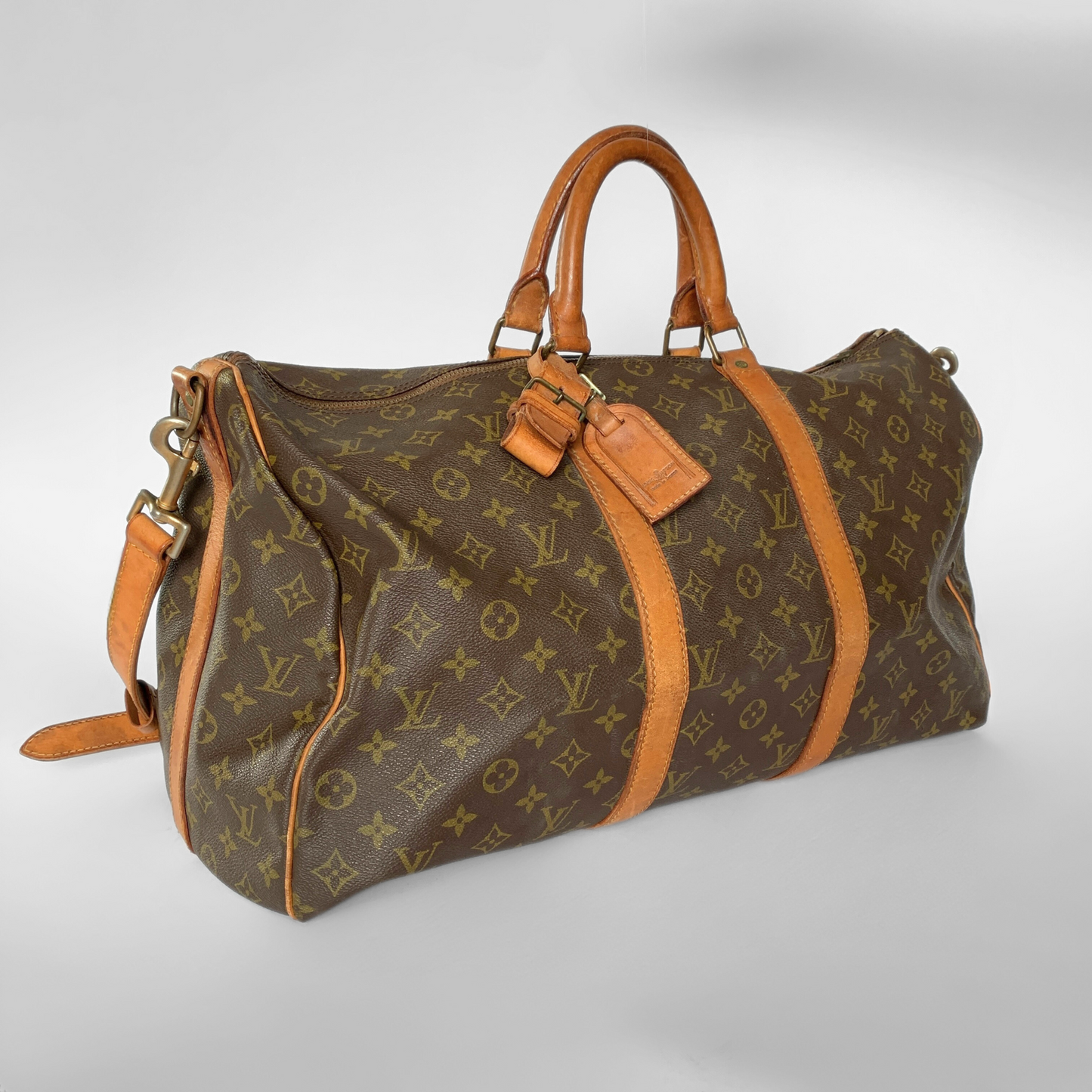 Louis Vuitton Keepall 50 Bandoulière Monogram Canvas