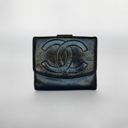 Chanel Wallet Small Caviar Leather