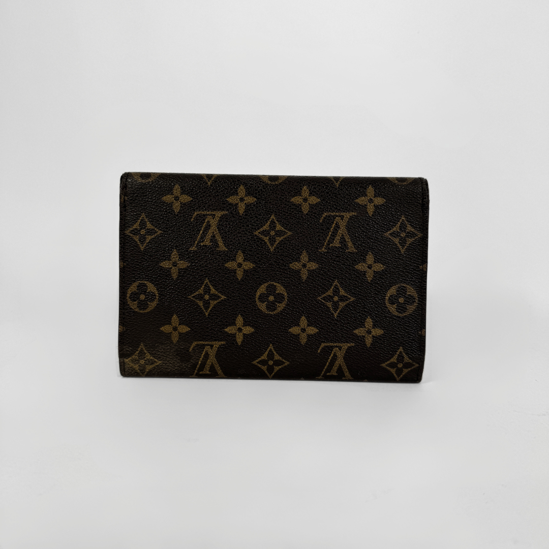 Louis Vuitton Wallet in front of white background