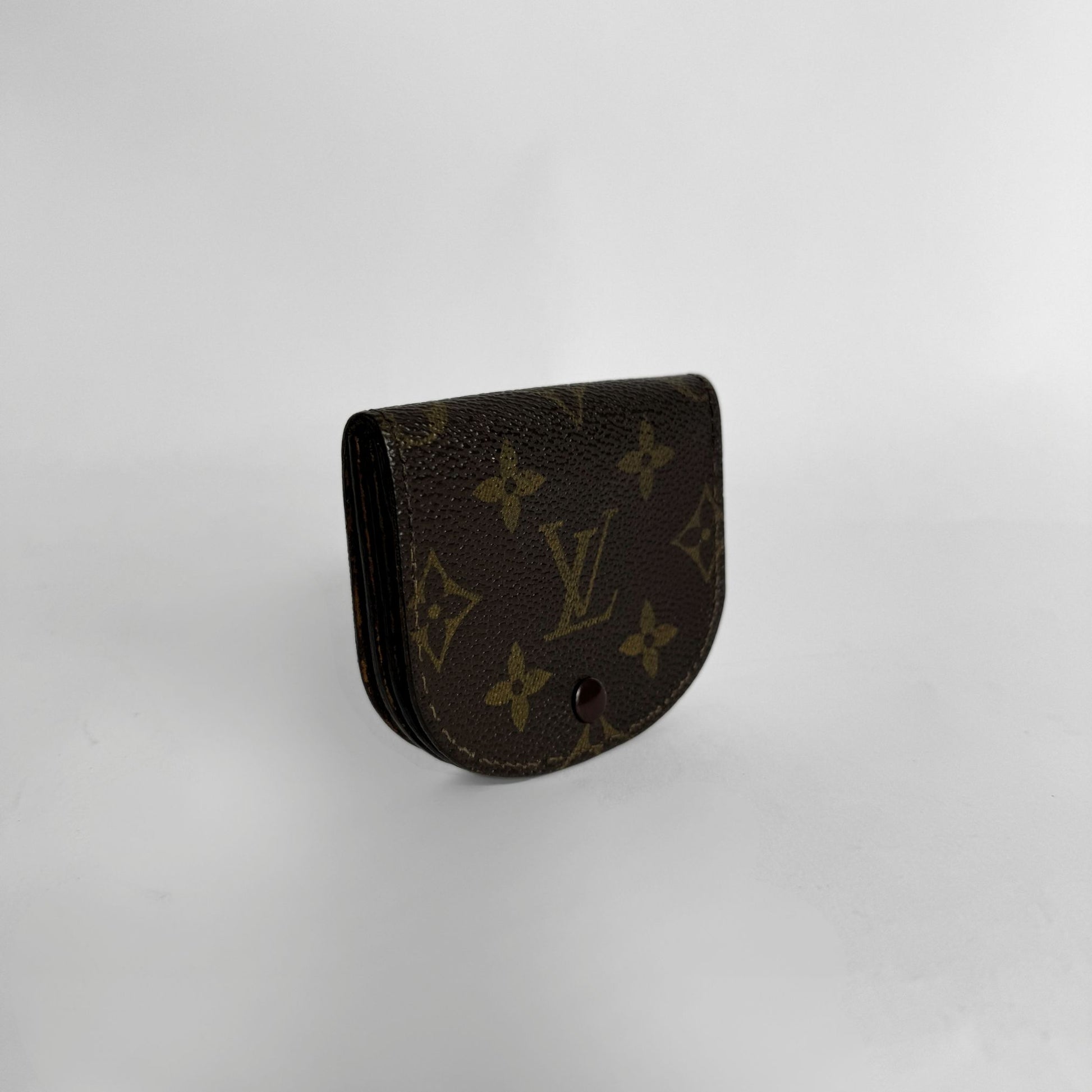 Louis Vuitton Coin Wallet Monogram Canvas on a white background