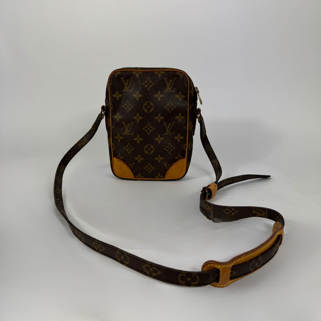 Louis Vuitton Danube Monogram Canvas on a white background