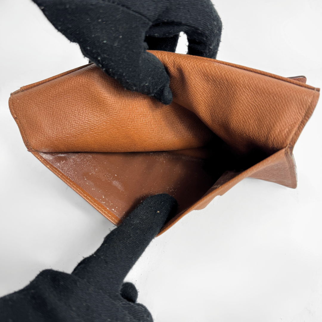 Louis Vuitton Wallet in front of white background