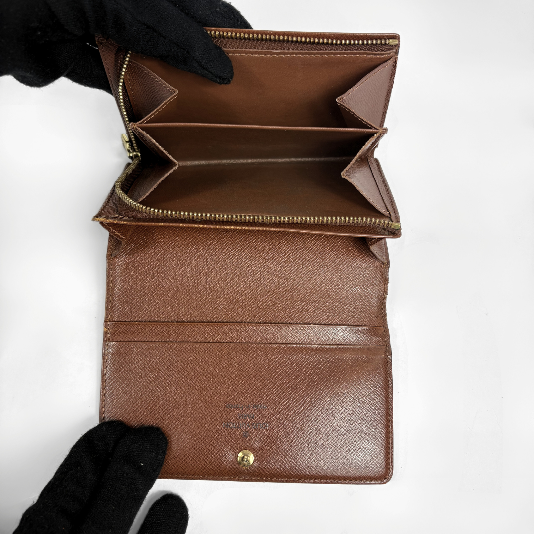 Louis Vuitton Wallet Medium on a white background